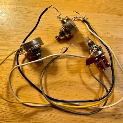 ⚡️Pickups & Wiring Kit, Humbuckers, 3-knob Control Layout, ESP Eclipse-Style, Ltd, Harley Benton SC, les paul, lp image 3