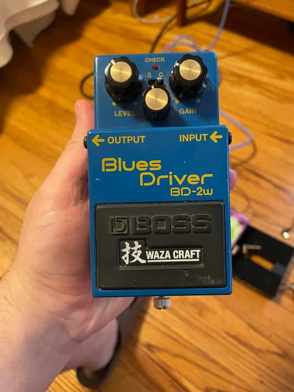 Boss BD-2W Blues Driver Waza Craft 2015 - Present - Blue image 1
