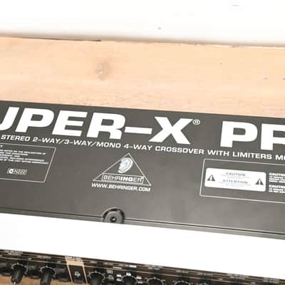 Behringer SUPER-X PRO CX3400 Multi-Channel Crossover With Limiters CG0131H image 6