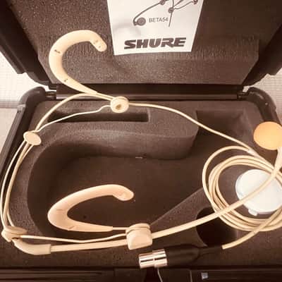 Set of 4 Shure WBH54T Beta 54 Supercardioid Headworn Condenser Microphone 2007 Tan image 4