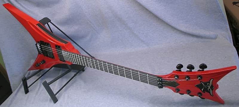 ギター DBZ Venom GX Thoracic [FLYING V] DBZ VENOM V in red. Very