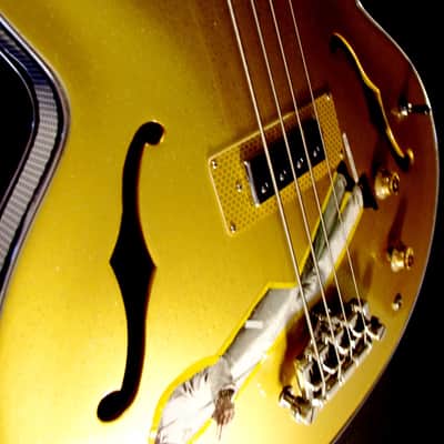 Epiphone Jack Casady Signature Bass 2000 Metallic Gold image 20