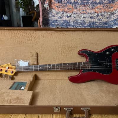 1978 Fender Precision Bass – Vintage Wine Red – P/J Mod – Badass Bridge image 2