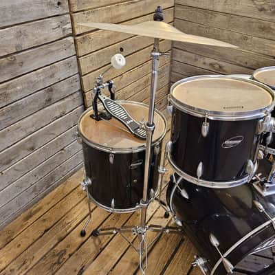 Ludwig Drum Kit, Accent Black Complete USED! RKACL021024 image 4