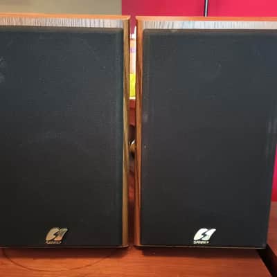 Sansui SP-X0.7U bookshelf speakers in very good condition - 1990's image 2