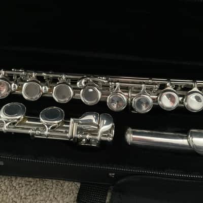 Jupiter Closed Hole Flute, Clean, Serviced, New Case image 2