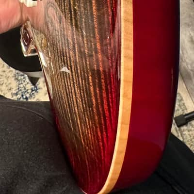 PRS Custom 24 10-Top 2017 Charcoal Cherry Burst image 17
