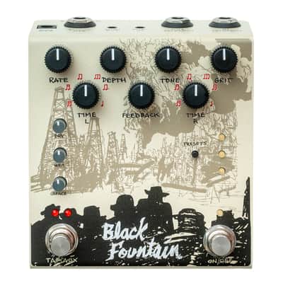 OBNE Black Fountain Pedal V4-Cream *Ships Today* image 1