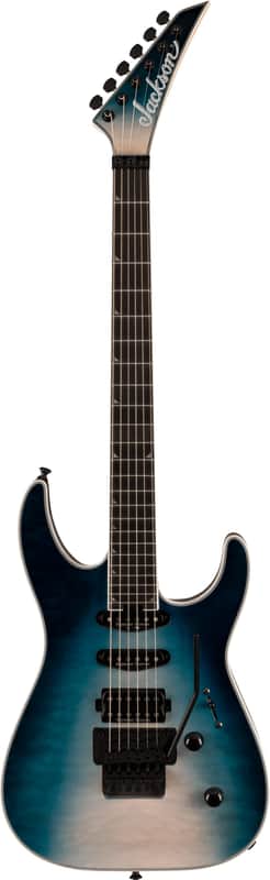 Mint Jackson Pro Plus Series Soloist SLA3Q Polar Burst Ebony Fingerboard image 1