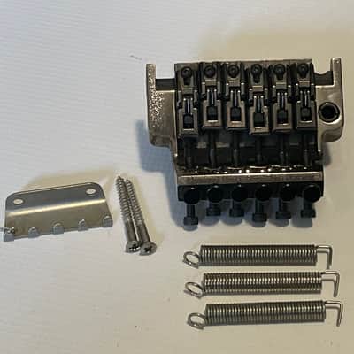 1990's Japan Ibanez RGR470 RG Series Cosmo Black Original Edge Floyd Rose Tremolo Bridge image 1