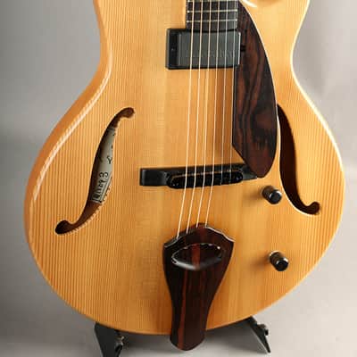 Nishgaki Guitars Arcus Thinbody Archtop Natural | Reverb