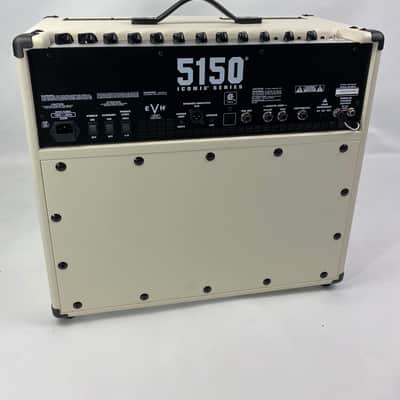 EVH 5150 Iconic Series 40-watt 1x12" Tube Combo Amp - Ivory image 4