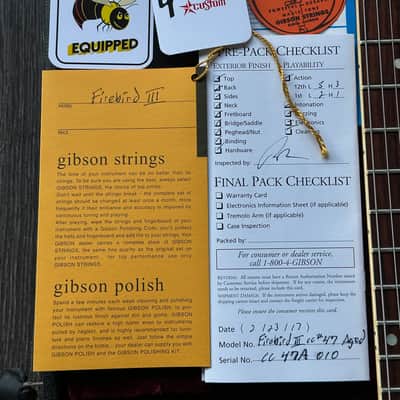 Gibson Firebird III 1964 Collectors Choice CC47 Aged Custom Shop image 8