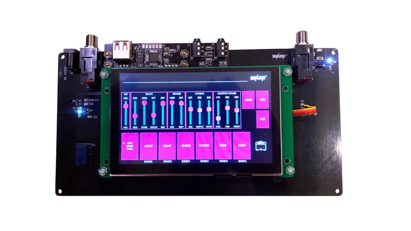 Acoustic Guitar MultiEffect USB Recording Sampler Loop/ Chorus/ Reverb/ Delay/ Boost/ Fade in Fade out image 1