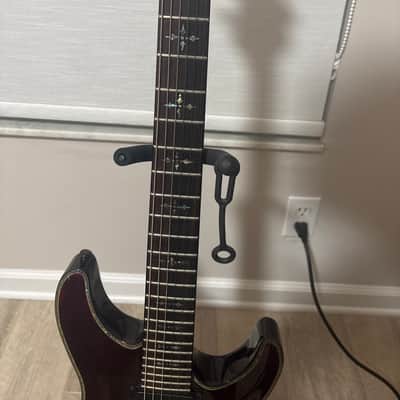 Schecter Hellraiser C-1 FR 2006 - Present - Black Cherry image 4