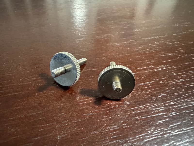 Gibson Vintage 1969 Les Paul ABR-1 Pat. # Bridge Studs Thumb Wheels ES SG 1968 1971 1972 1973 1960's-1970's image 1