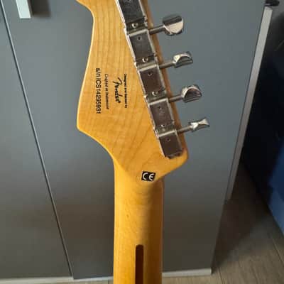 Immagine Squier Vintage Modified Surf Stratocaster Candy Apple Red - 5