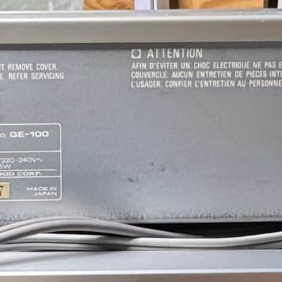 KENWOOD GE-100 Graphic Equalizer – 10 Band – Made in Japan – TESTED image 5