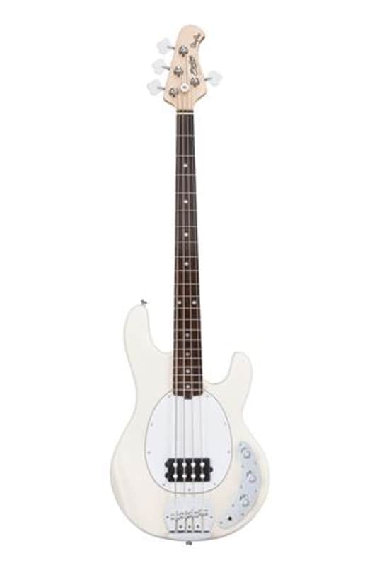 Sterling SUB StingRay Bass Guitar Vintage Cream image 1