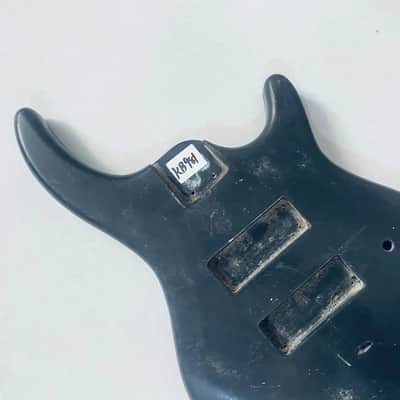 Black 4 String Electric Bass Basswood Body image 2