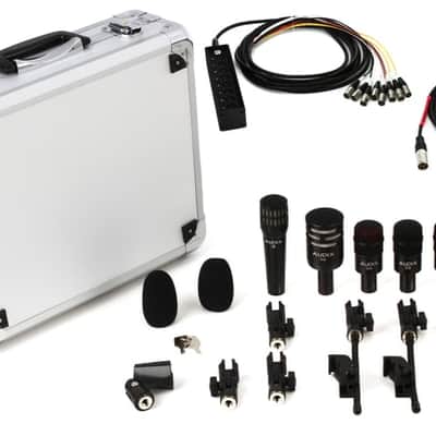 Audix DP7 7-piece Drum Microphone Package with Snake and Cables image 2