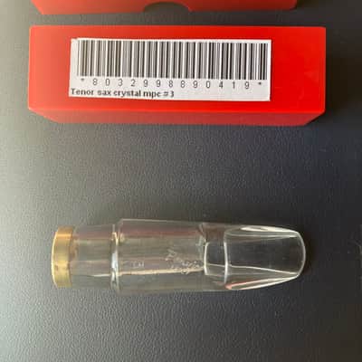 Pomarico Tenor Sax Crystal Mouthpiece Size 3 2020s image 3