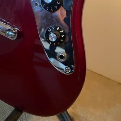 Fender Jaguar Blacktop 2012 - Candy Apple Red image 2