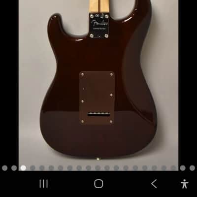Fender Limited Edition Exotic Collection Shedua Top Stratocaster 2017 Shaded Edge Burst image 5