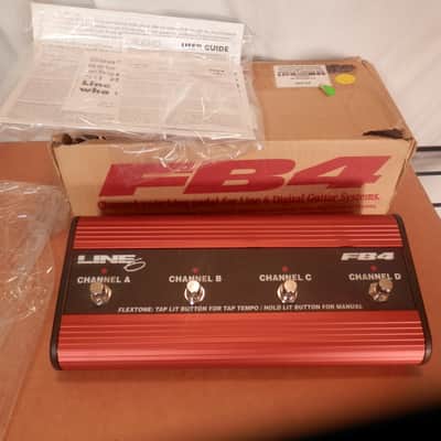 Line 6 FB4 4-Button Footswitch Channel Switching Pedal for Line 6 Guitar Systems image 1