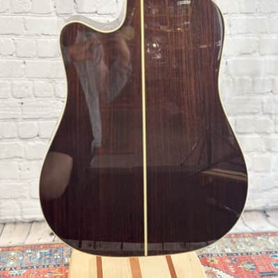 Takamine P5DC Pro Dreadnought Cutaway Acoustic/Electric Guitar Natural image 8