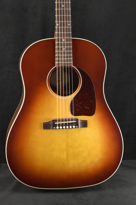 Gibson J-45 Studio Rosewood Satin Rosewood Burst image 1