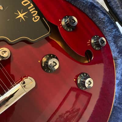 Guild Starfire IV 12-ST 12-String 2020 - Cherry image 2