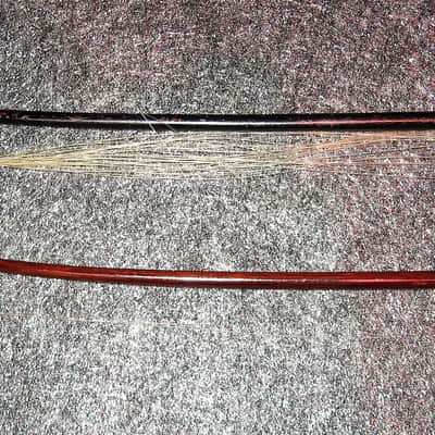 Vintage Violin Bows, German, American, Bausch, Heddon Lot of 4 image 20