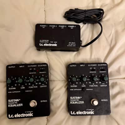 TC Electronic Sustain + Parametric Equalizer 1980s - Black S/N 209721 image 8