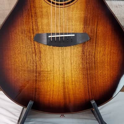 Breedlove ECO Pursuit Exotic S Concert CE Ac/Elec Edgeburst Koa, Free Ship, 657 image 4