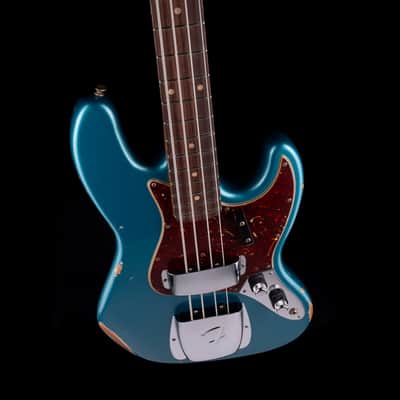 Fender Custom Shop 1960 Jazz Bass Relic Aged Ocean Turquoise image 3