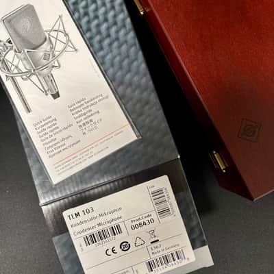 Neumann TLM 103 Large Diaphragm Cardioid Condenser Microphone - Nickel image 2