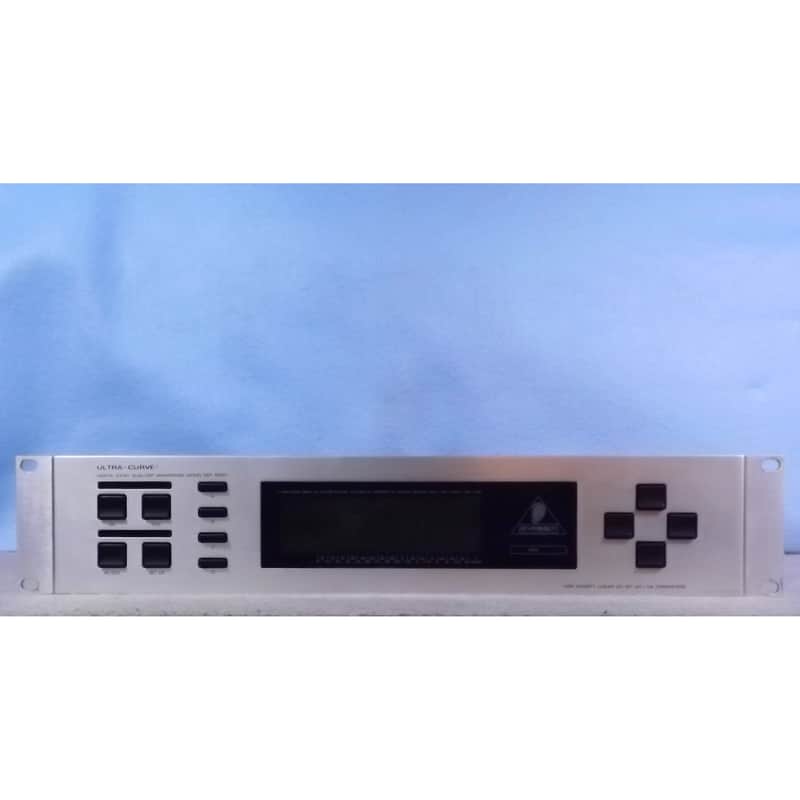 Behringer Ultra-Curve DSP8000 Digital 24-Bit Dual DSP Mainframe Equalizer / Processor 1990s - Silver image 1