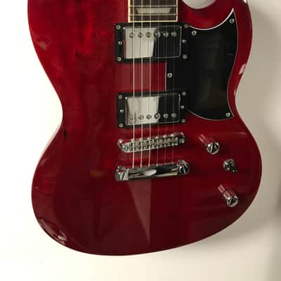 Harley Benton DC Custom Line Mid 2000’s - Red image 2