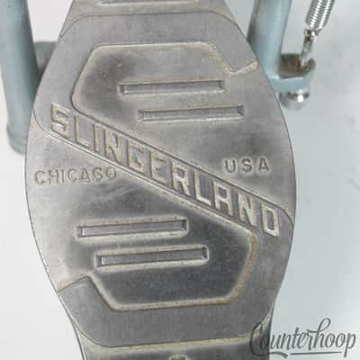 *Slingerland Tempo King Bass Drum Pedal Chicago Vintage 60s Sound King Aluminum* image 2