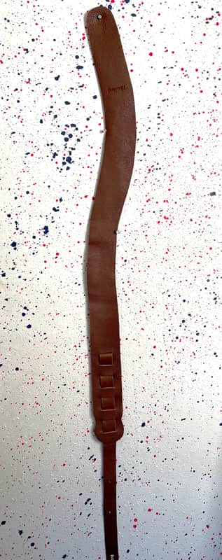 FretSling Brown Leather Straps image 1