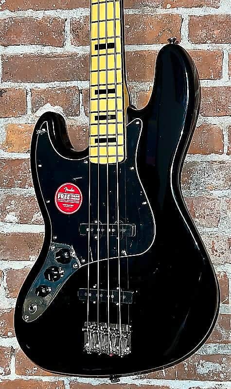 NEW Squier Classic Vibe '70s Jazz Bass Left-Handed - Black, Help Support Indie Music Shops & Buy It Here you'll Sleep Better ! image 1