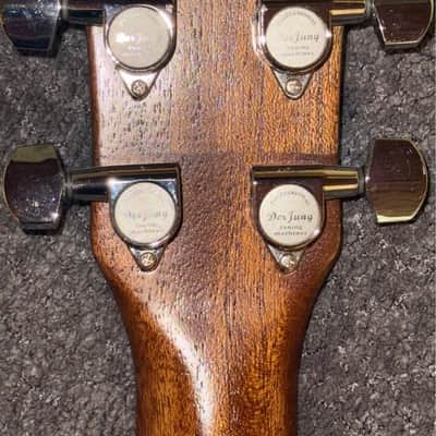 Handmade Bruce Wei BW-LUG19 Bass Ukulele / Baritone Uke Koa Solid Wood Artisan UG19 w Case Upgraded image 5