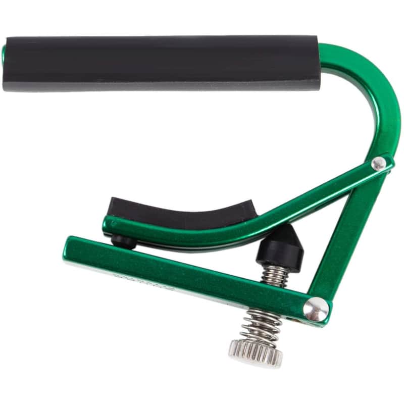Shubb L2GRN Lite Capo for Nylon String Classical Guitars, Green image 1