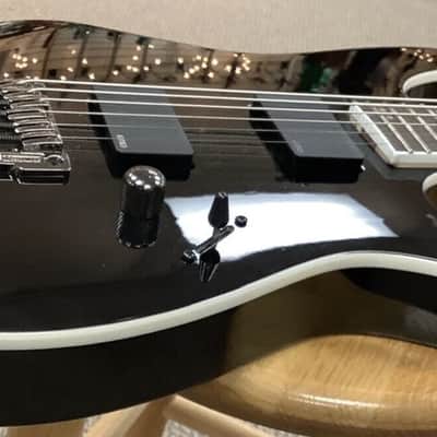 Ibanez RGIB21BK RG Iron Label Electric Baritone Guitar w/ EMG Tuned B-B Black image 11