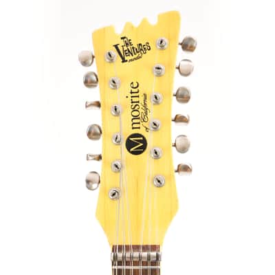 1966 Mosrite The Ventures Model XII 12-String Vintage Electric Solidbody Guitar – ’66 Post Vibramute in Original Dark Ink Blue Metallic w/ Orig. Hard Case (T193) image 21