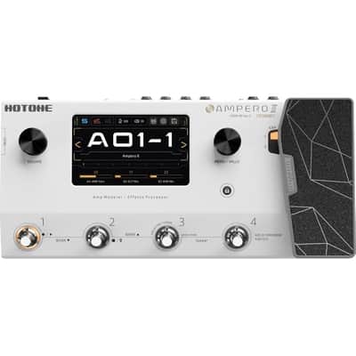 Hotone Ampero II MP-350 Guitar Effects Processor Amp Modeler Multi Effects Pedal with Cab Simulation IR Loader Touchscreen Studio Quality Audio Durable Metal Chassis Guitar Accessories image 1