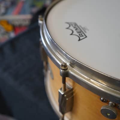 1940 Ludwig & Ludwig USA Chicago 6.5x14" Maple/Poplar Snare Drum - Satin Natural Maple image 9