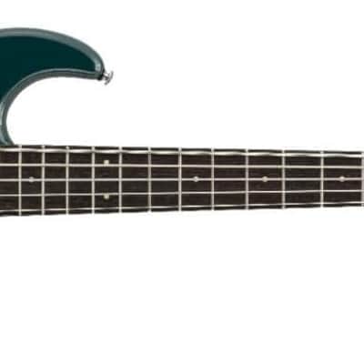 Yamaha BB435 BB-Series 5-String Bass Guitar, Teal Blue image 2