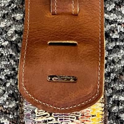 LM Products AC-5, 3-Inch Wide Cotton Blend Weave Adjustable Guitar Strap image 5